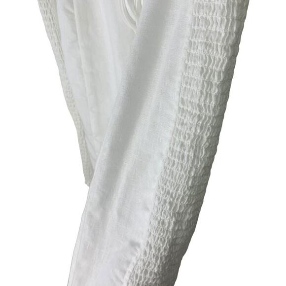 Reformation Miami Corset Linen Dress Womens Size 10 White $248 - Picture 10 of 13